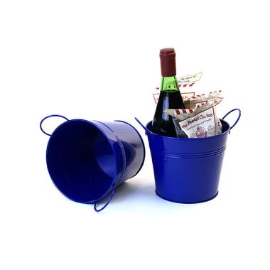 65  tin pot royal blue by08 1rb wholesale metal containers pails pots