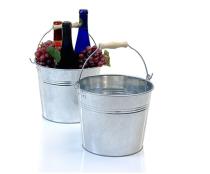 85  galvanized pail wood by09 1 wholesale metal containers pails pots