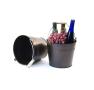 85  pail deep chocolate brown finish by09 1dkb wholesale metal containers pails