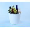 10  metal pail painted white by10 1w wholesale containers pails