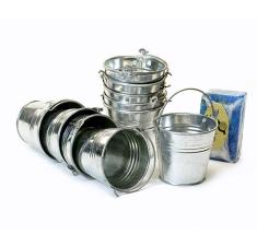 3 78  mini galvanized pail by40 1 wholesale metal containers pails pots