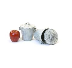 4  metal mini trash vintage finish by45 1vin wholesale containers