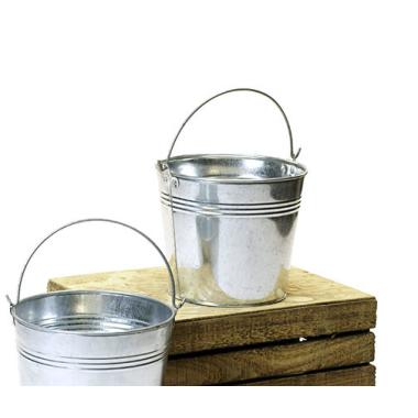 7  galvanized pail by44 1 wholesale metal containers pails pots 6