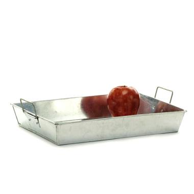 tin rectangle galvanized ty38 1 handles bowls trays crates