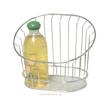 chrome wire wall basket wy14 1 wholesale containers baskets