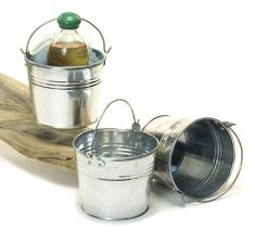 5  mini pail galvanized by41 1 wholesale metal containers pails pots 0