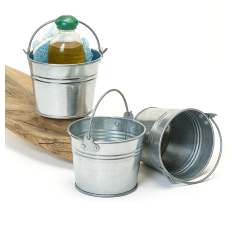 5  mini pail galvanized by41 1 wholesale metal containers pails pots 0