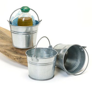 5  mini pail galvanized by41 1 wholesale metal containers pails pots 0