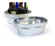 16  oval tub galvanized by33 1 wholesale metal containers tubs 15