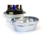 16  oval tub galvanized by33 1 wholesale metal containers tubs 15