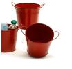 65  tin pot red by08 1r wholesale metal containers pails pots 6