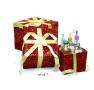 sisal display box red s3 zna422 3 wholesale sinamay packaging