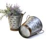 10 inch metal olive bucket deep vintage rustic by90 1 wholesale