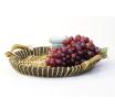 woodchipwillow round shallow tray wooden handles bw340 1