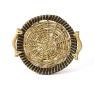woodchipwillow round shallow tray wooden handles bw340 1