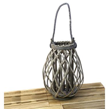 willow rope handle lantern nw51 1 wholesale home decor 6