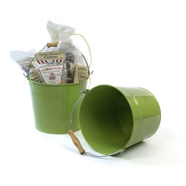 85  pail lime green by09 1lg wholesale metal containers pails pots large