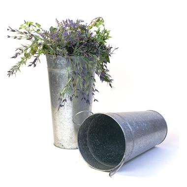 french bucket galvanized acid wash by886 1aw wholesale metal containers market