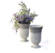 625  x 95h tall solid iron metal urn antique sand by71 1xwh