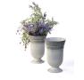 625  x 95h tall solid iron metal urn antique sand by71 1xwh