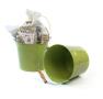 85  metal pail lime green distressed zby09 1lg wholesale containers
