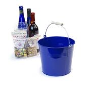 85  pail royal blue distressed zby09 1rb wholesale metal containers pails pots
