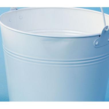 85  round pail white distressed zby28 1w wholesale metal containers pails