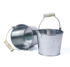 5  mini pail galvanized ridges by41 1wdno wholesale metal containers pails