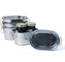 6  galvanized bowl oval by876 1 wholesale metal containers tubs 6