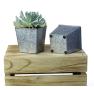 5 sq pot galvanized by58 1 wholesale metal containers pails pots rectangle square