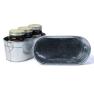 8  oval small tub galvanized by877 1 wholesale metal containers tubs