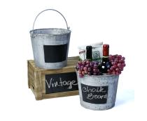 85  metal pail vintage chalkboard by09 1vinch wholesale containers pails