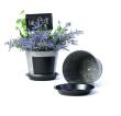 6  tin pot saucer vintage finish chalkboard by206 1vinch wholesale