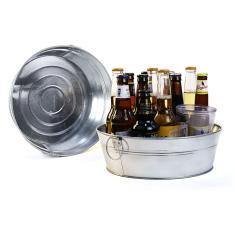 12  galvanized round tub by22 1 wholesale metal containers tubs 9