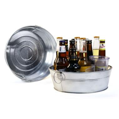 12  galvanized round tub by22 1 wholesale metal containers tubs 9