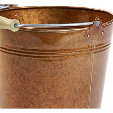 85  metal pail translucent copper by09 1tcop wholesale containers pails pots