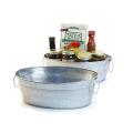 12  galvanized oval tub by878 1 wholesale metal containers