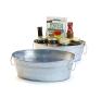 12  galvanized oval tub by878 1 wholesale metal containers
