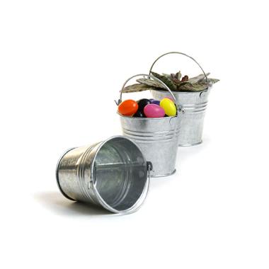 25  mini galvanized pail by36 1 wholesale metal containers pails pots