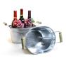 galvanized oval tub 10  by20 1 wholesale metal containers tubs 9