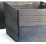 sq top wooden planter farmhouse blue pd480 1 handles bowls