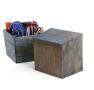 sq top wooden planter farmhouse blue pd480 1 handles bowls