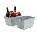 tin window box tray acid wash finish ty71 1 wholesale metal containers