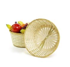 10  natural bamboo bowl bo610 1 handles bowls trays