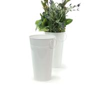 french bucket white by883 1w wholesale metal containers market buckets