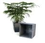 sq top wooden planter farmhouse blue pd480 1 handles bowls