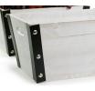 rect wooden crate white wash black medium td478 1w handles