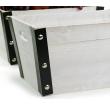 rect wooden crate white wash black medium td478 1w handles