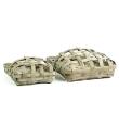 woodchip wall basket decor grey wash s2 wd340 2 wholesale baskets