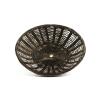 bamboo oval tray dark brown small bo211 1dkb handles bowls